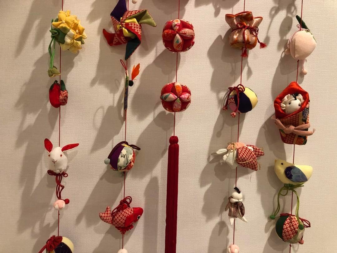 桃の節句の壁掛け③5蓮　吊るし飾り　吊るし雛 桃の節句の壁掛け③5蓮 吊るし飾り 吊るし雛 吊るし飾り つるし